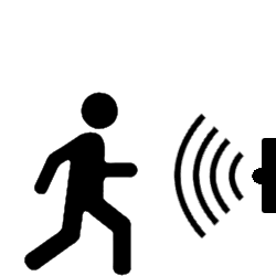 Icon Bewegungsmelder